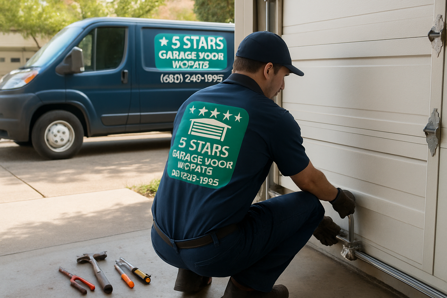 5 Stars Garage Door Repair technicians