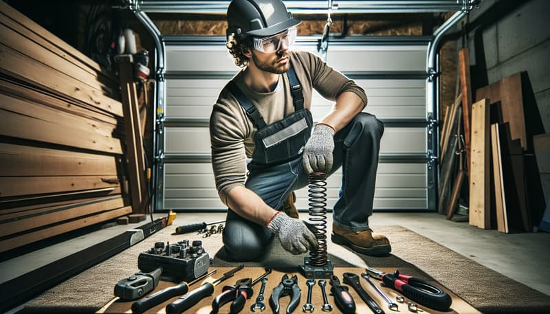 Garage Door Spring Repair service in Redwood City