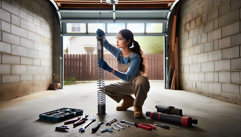 Garage Door Spring Safety Guide for Redwood City Homeowners